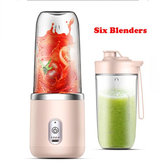 400mL Portable Rechargeable Mini Blender and Juicer