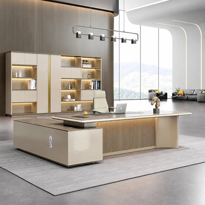 Essex · Modern L-Shaped Executive Desk