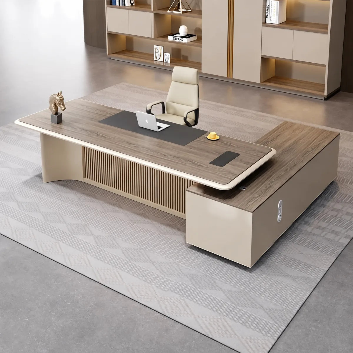 Essex · Modern L-Shaped Executive Desk