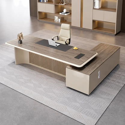 Essex · Modern L-Shaped Executive Desk