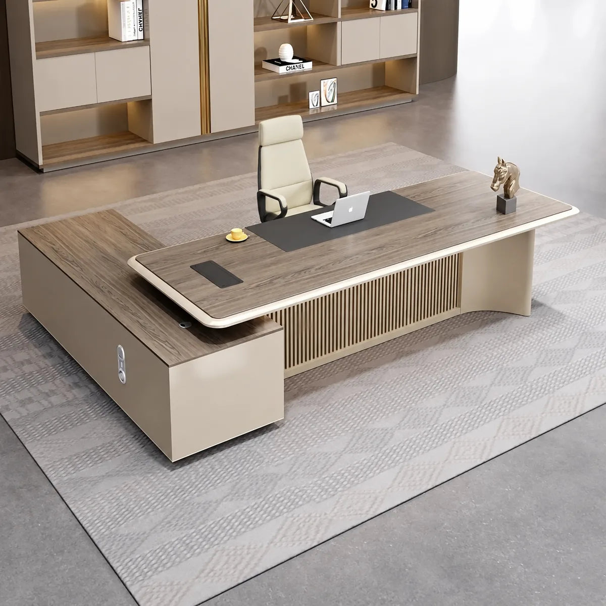 Essex · Modern L-Shaped Executive Desk