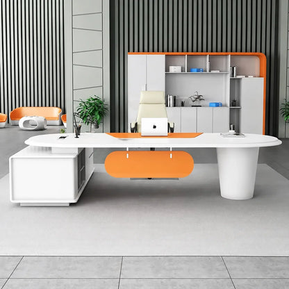 Gauss · L-Shaped Executive Desk