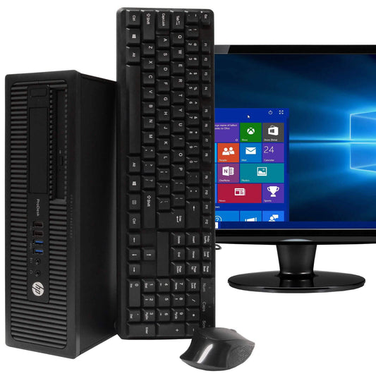 HP ProDesk 600 G1 i5 Desktop + 19" Monitor | GYZMOGENIX
