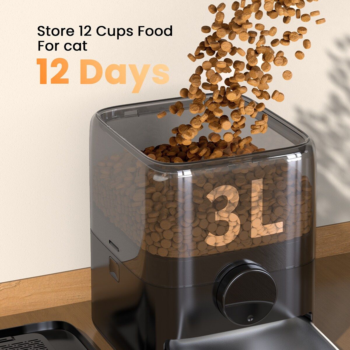 oneisall Smart Cat Feeder PF05DAU