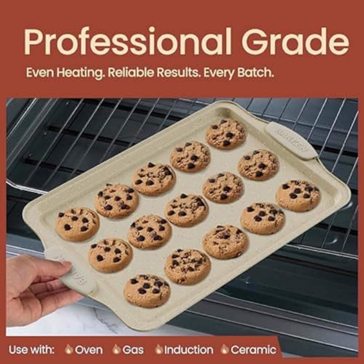 Bakken Swiss 18 Piece Nonstick Carbon Steel Bakeware Set