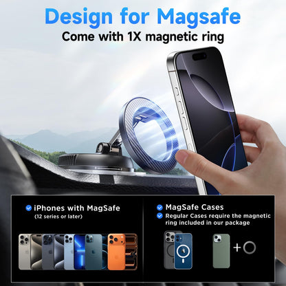 Magnetic Car Phone Holder Mount 78 lb Suction Cup