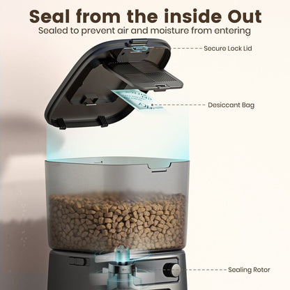 oneisall WiFi Automatic Cat Feeder CW15015