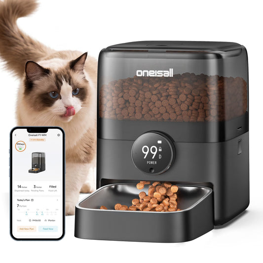 oneisall WiFi Smart Cat Feeder PF06DAU