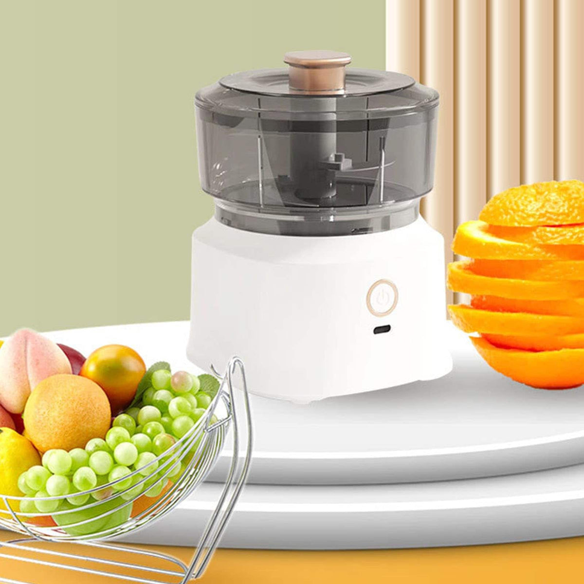 Electric Food Chopper and Meat Grinder Stainless Steel Blades