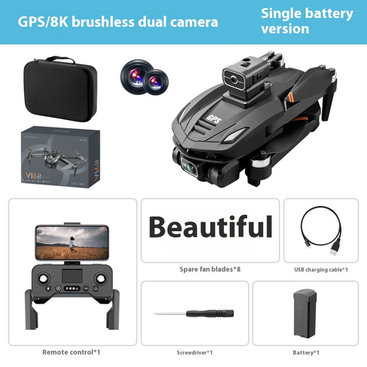 Intelligent 8K GPS Drone with Obstacle Avoidance | GYZMOGENIX