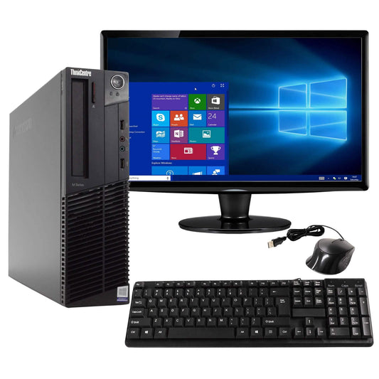 Lenovo ThinkCentre M82 i5 Desktop + 24" Monitor | GYZMOGENIX