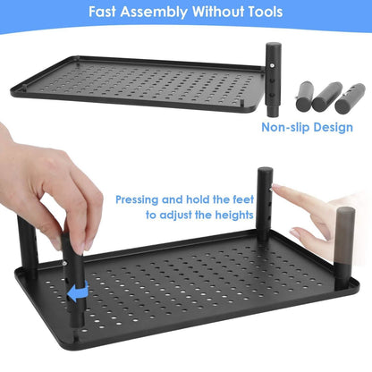 3-Height Adjustable Monitor Stand Riser