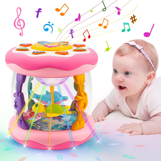 Ocean Projector Rotating Toy | 0-2 Years - # BAGE81110022