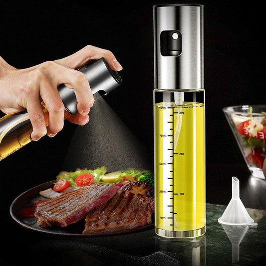 Refillable Cooking Oil Spray Bottle for Grilling and Baking