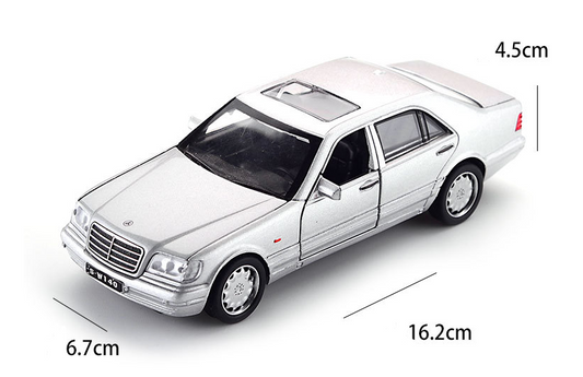 Realistic Mercedes-Benz S-Class W140 Alloy Toy Car Model - # BAGE81110041