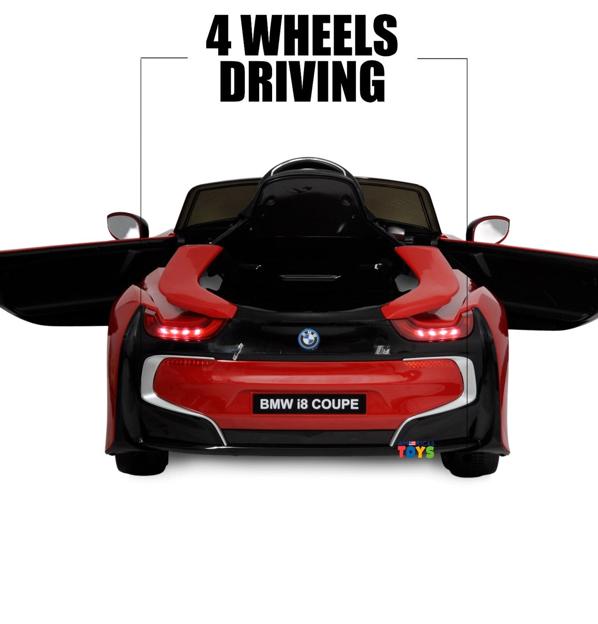 12V Licensed BMW Kids Ride-On Coupe with RC, MP3, and Single Seat in Multiple Colors