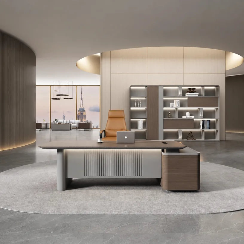 Sayers · Modern L-Shaped Executive Desk