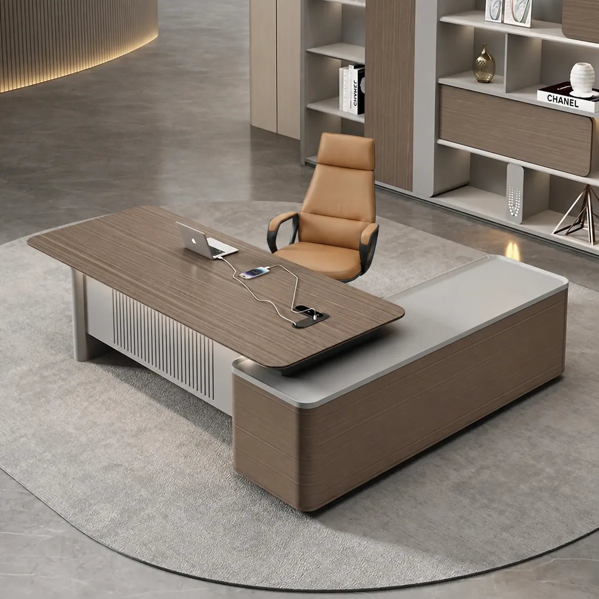 Sayers · Modern L-Shaped Executive Desk