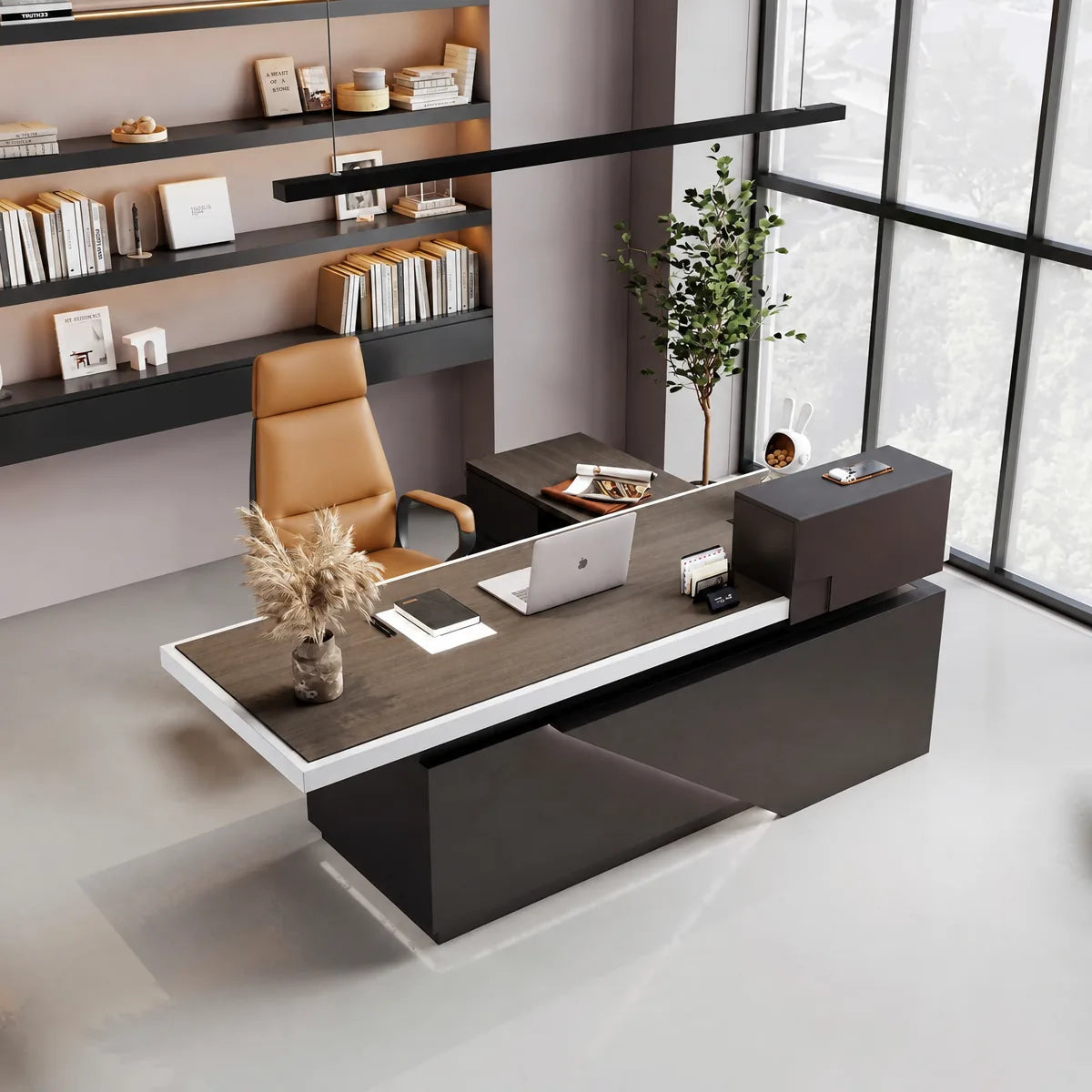 Taunton · Modern L-Shaped Desk