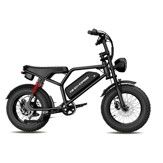 Windhorse V8 Mini Fat Tire Electric Bike | GYZMOGENIX